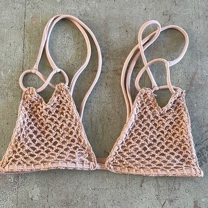 Nude Crochet Acacia top! 🤍